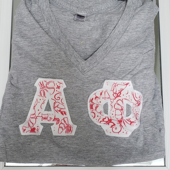 American Apparel Alpha Phi letters - Picture 1 of 2